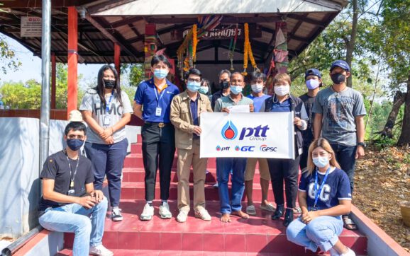 HMC.ร่วมมอบงบประมาณสนับสนุนประเพณีบุญข้าวหลามชุมชน ปี 2564