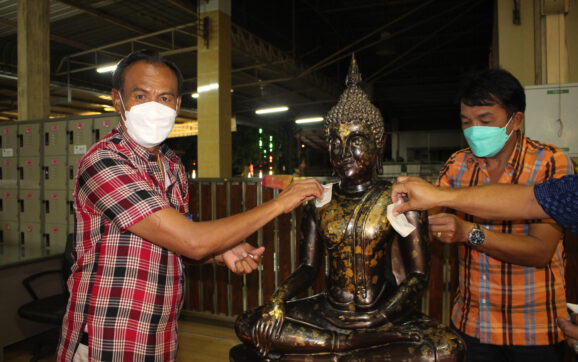 เทศบาลต.ทับมา ร่วมกับวัดทับมาและสำนักงานวัฒนธรรม จ.ระยอง จัดงานลอยกระทง ประจำปี 2564
