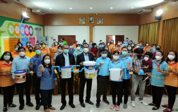 เทศบาลต.ทับมาเปิดอบรมการประดิษฐ์ถังปั่นหรรษา แก้ปัญหา Stroke