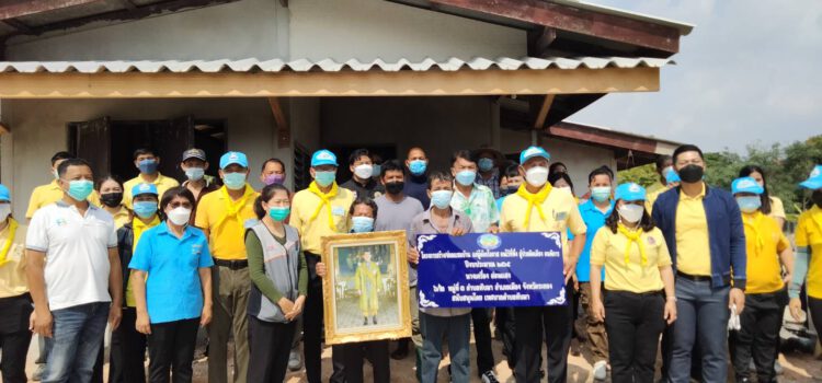 เทศบาล ต.ทับมา สร้างบ้านให้แก่ผู้ยากไร้ในพื้นที่