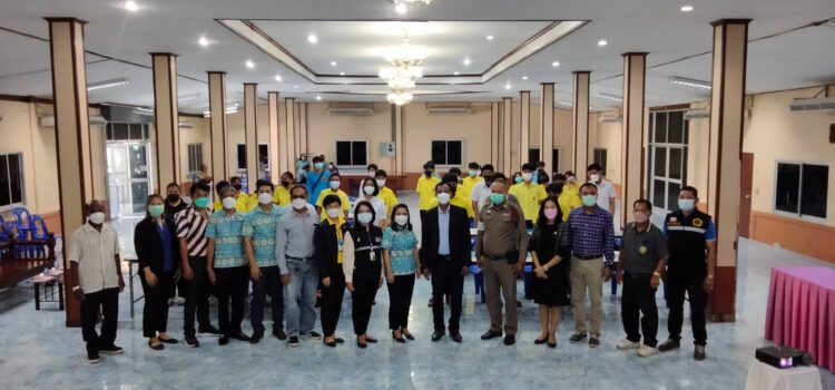 เทศบาลต.ทับมา รณรงค์ให้ความรู้เยาวชนและประชาชนในพื้นที่ ขับรถตามกฏช่วยลดอุบัติเหตุ เพื่อความปลอดภัยในการรถใช้ถนน