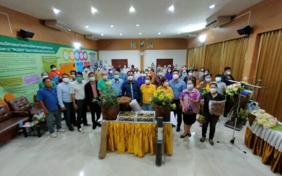 เทศบาลต.ทับมา เปิดโครงการส่งเสริมคุณภาพชีวิตผู้มีรายได้น้อย ผู้ด้อยโอกาส และไร้ที่พึ่ง