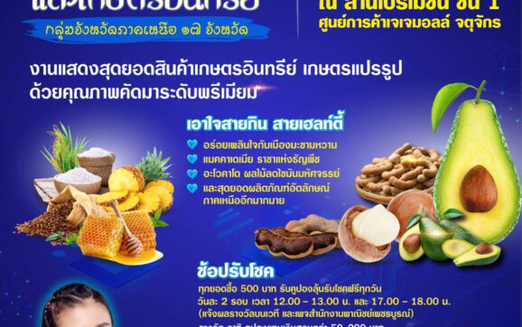 พาณิชย์ฯชวนช้อปสินค้าเกษตรปลอดภัย และเกษตรอินทรีย์ จากกลุ่มจังหวัดภาคเหนือ 17 จังหวัด