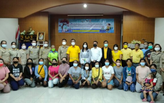 เทศบาลต.ทับมา เปิดโครงการส่งเสริมพัฒนาการและการเรียนรู้ในเด็กก่อนวัยเรียน