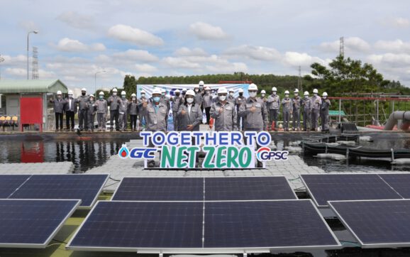 GC จับมือ GPSC เปิดโครงการผลิตไฟฟ้าจากพลังงานแสงอาทิตย์แบบลอยน้ำ