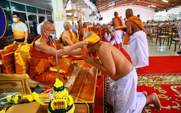 จ.ระยอง บรรพชาอุปสมบท 99 รูป ถวายพระพรแด่สมเด็จกรมหลวงราชสาริณีสิริพัชร ให้ทรงหายจากพระอาการประชวรโดยเร็ววัน