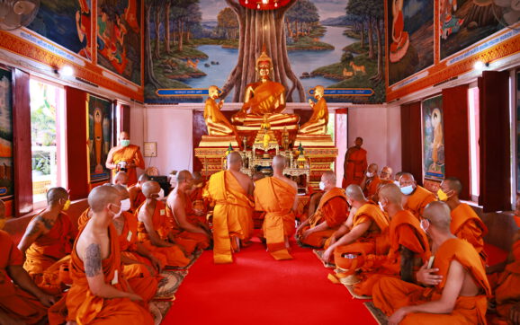 วัดช้างชนศิริราษฎร์บำรุง บรรพชาอุปสมบท ถวายพระพรชัยมงคลแด่ สมเด็จกรมหลวงราชสาริณีสิริพัชร ให้ทรงหายจากอาการพระประชวรโดยเร็ววัน