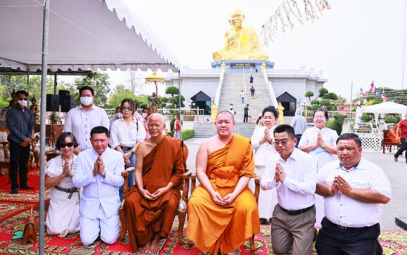 วัดละหารไร่ จ.ระยอง เททองหล่อสร้างพระพุทธสุวรรณพรรณวิจิตร ขนาดหน้าตักกว้าง 16 ม.