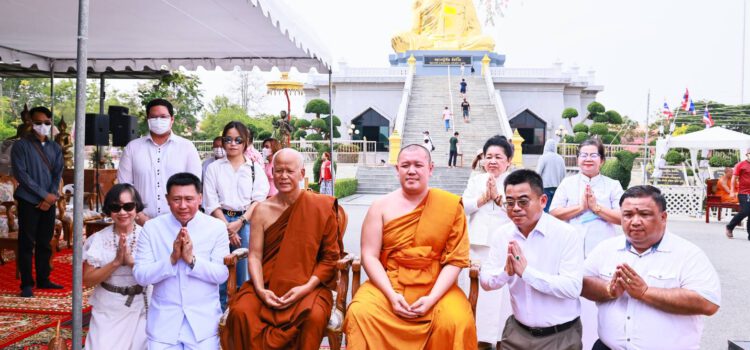วัดละหารไร่ จ.ระยอง เททองหล่อสร้างพระพุทธสุวรรณพรรณวิจิตร ขนาดหน้าตักกว้าง 16 ม.