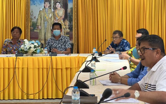 รองประธานกองทุนไฟฟ้าฯ พร้อมประธานกลุ่มวิสาหกิจชุมชนประมงฯ เข้าพบนายกฯเมืองมาบตาพุด ขอทราบความคืบหน้าหลังยื่นเสนอขุดลอกคลองตากวน