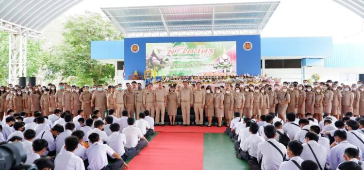 เทคนิคระยอง จัดพิธีไหว้ครู ประจำปีการศึกษา 2566