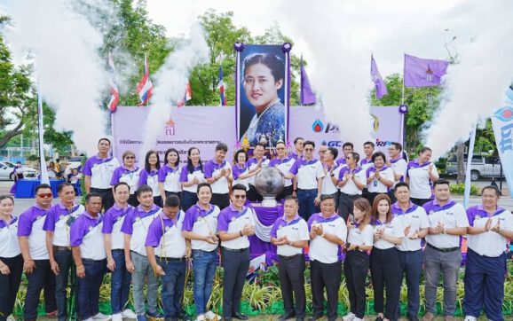 กลุ่มปตท.จ.ระยอง ร่วมกับเทศบาลนครระยอง เปิดการแข่งขันฟุตบอลเยาวชน PTT Group Cup 2023