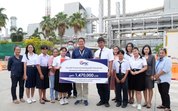 กลุ่มจีพีเอสซี มอบทุนการศึกษาต่อเนื่องระดับ ปวช.และปริญญาตรี ประจำปี 2566