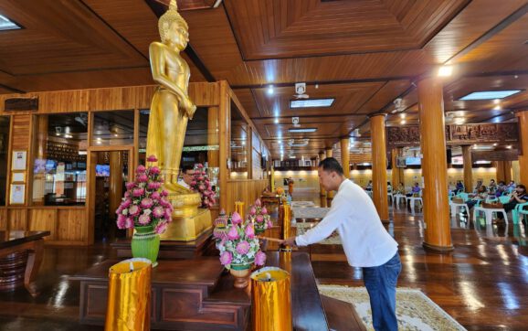 วัดป่าประดู่ จ.ระยอง ชวนพุทธศาสนิกชน ทำบุญใส่บาตร ทุกวันเสาร์