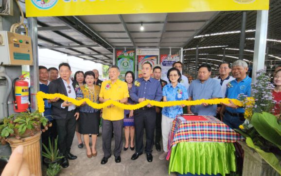 สมาพันธ์เกษตรกรรมยั่งยืนระยอง เปิดร้านจำหน่ายสินค้าพืชผักเกษตรอินทรีย์ปลอดสารพิษ