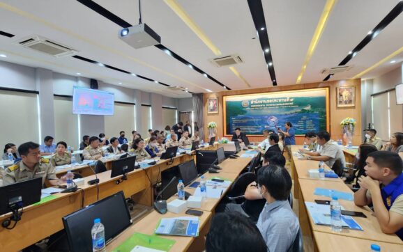 กรมชลประทาน จัดประชุมปฐมนิเทศโครงการศึกษาความเหมาะสมฯอาคารกักเก็บน้ำในลำน้ำคลองบางไผ่และสาขา