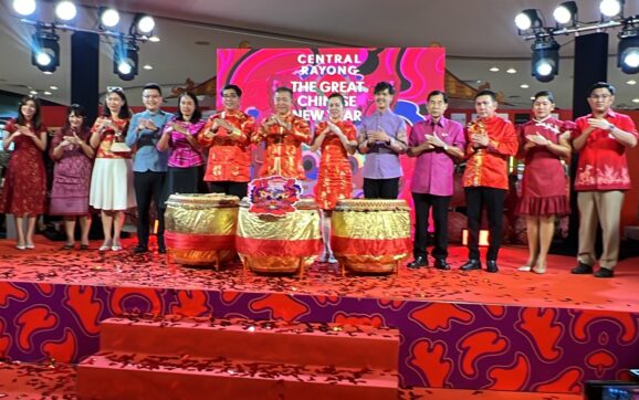 เซ็นทรัลพลาซ่าระยอง เปิดงาน THE GREAT CHINESE YEAR 2024 รับความมั่งมีปีมหามงคล