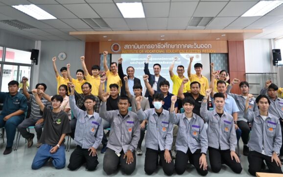 GPSC จับมือเทคนิคระยอง อบรมเทคนิคการติดตั้งโซลาร์ฯ สร้างอาชีพให้นักศึกษาและชุมชนในพื้นที่