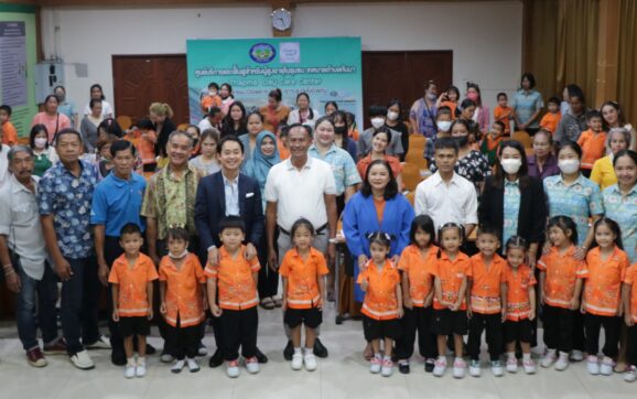 เทศบาลต.ทับมา เปิดโครงการสานสัมพันธ์ครอบครัวสู่การเรียนรู้