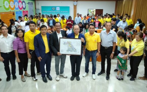 สผ.จับมือเทศบาลต.ทับมา เปิดกิจกรรมขับเคลื่อนการจัดทำผังชุมชนเพื่อรักษาพื้นที่สีเขียวในเมือง