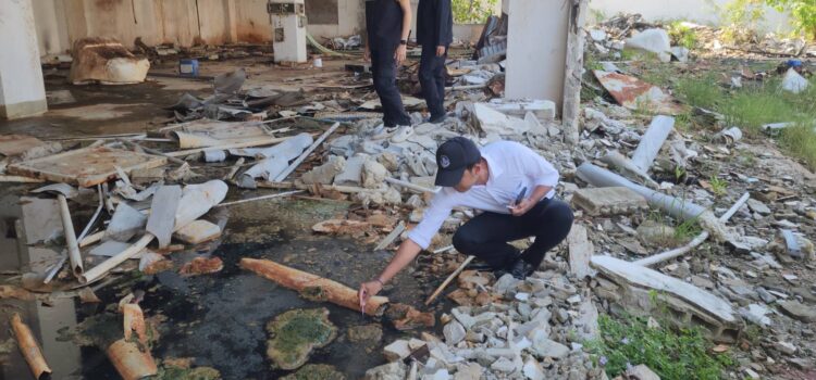 ชาวบ้านในอ.บ้านค่าย สุดทน สารเคมีโรงงานกรดมะนาวร้างไหลลงแหล่งน้ำ เตรียมแจ้งเอาผิดกรมบังคับคดี