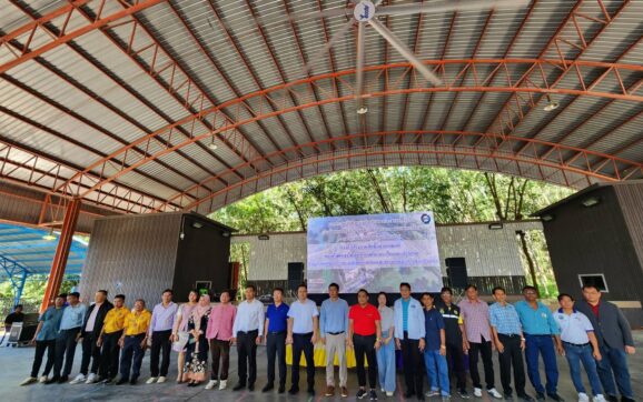 โรงงานผลิตชิ้นส่วนรถยนต์สัญชาติจีน รับฟังความคิดเห็นชาวอ.บ้านค่าย ขยายกำลังการผลิตหลอมเหล็กใช้ผลิตชิ้นส่วนรถยนต์