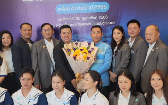 หอการค้าระยอง เลือกตั้งประธานหอการค้าคนใหม่ ได้ “ทินกร  ลาวัณย์เสถียร” เป็นประธานฯคนที่ 13