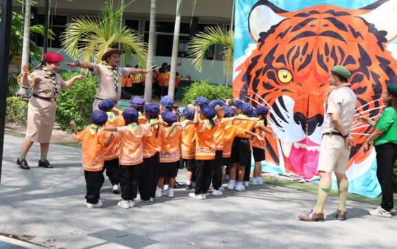 รร.อนุบาลทับมา เปิดโครงการลูกเสือน้อย มุ่งให้เด็กนักเรียนฝึกทักษะการคิดและแก้ปัญหาได้เหมาะสมตามวัย