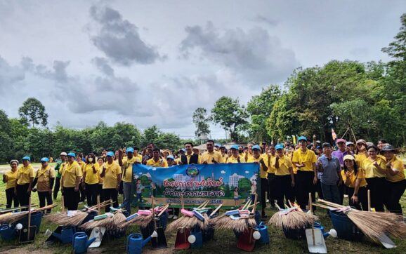 ชาวตำบลทับมา จ.ระยอง พร้อมใจปลูกป่า ทำความสะอาดสถานที่สาธารณะประโยชน์ เนื่องในวันต้นไม้แห่งชาติ ปี 2568