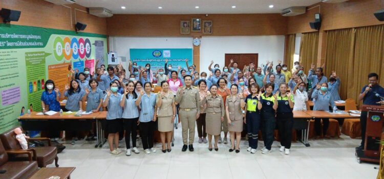 เทศบาลต.ทับมา เปิดโครงการอบรมฟื้นฟูการปฐมพยาบาลเบื้องต้นและะการช่วยชีวิตขั้นพื้นฐานแก่ประชาชน