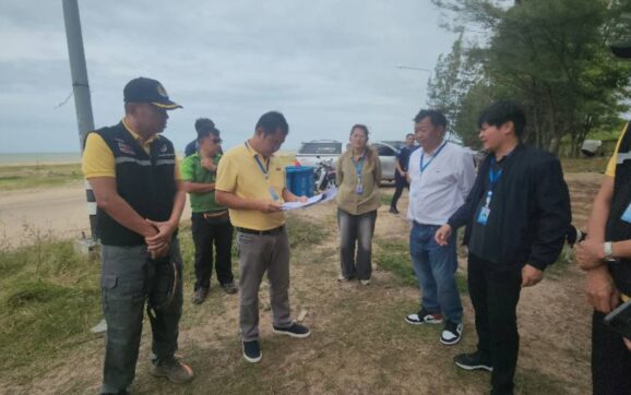 ชาวบ้านชุมชนหนองแฟบ จ.ระยอ ร้องพบผู้บุกรุกชายหาดหนองแฟบเพิ่ม เจ้าหน้าที่เตรียมลงพื้นที่ตรวจสอบ