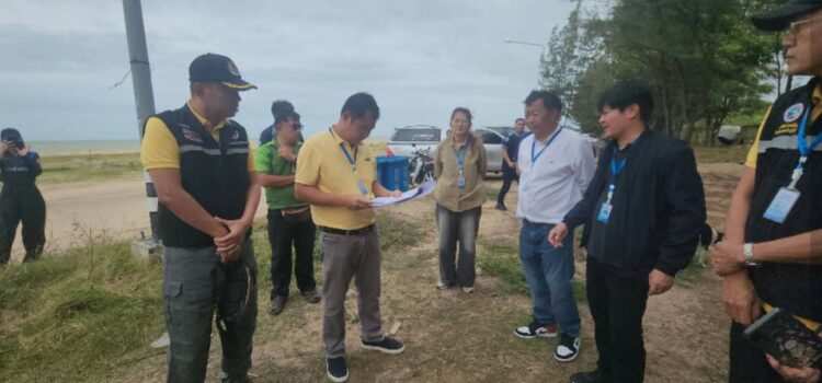 ชาวบ้านชุมชนหนองแฟบ จ.ระยอ ร้องพบผู้บุกรุกชายหาดหนองแฟบเพิ่ม เจ้าหน้าที่เตรียมลงพื้นที่ตรวจสอบ