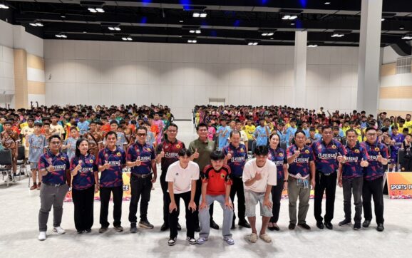 อบจ.ระยอง จับมือสมาคมกีฬาแห่งจังหวัดระยอง ระเบิดศึกฟุตบอลเยาวชน รายการ”FOOTBALL MATCH 2025″