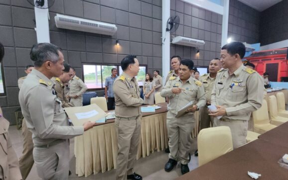 ผู้ว่าฯ ระยอง สั่งชลประทาน-ปภ.ระยอง และหน่วยงานที่เกี่ยวข้อง ติดตามสถานการณ์น้ำอย่างใกล้ชิด เร่งสูบระบายลงทะเล